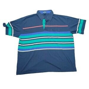 PAR Four Men's Navy Blue Polo Shirt  Size XXL 2XL